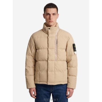 26FW 스톤아일랜드 와펜 캔버스 다운자켓 패딩 [M] L2S154100046S0462 V0094