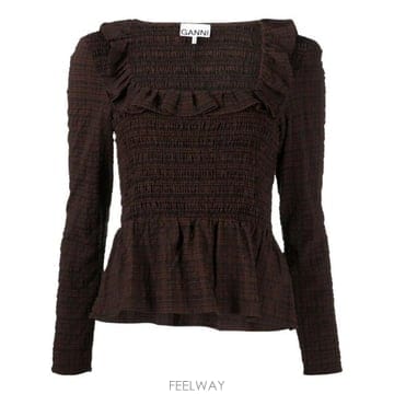 GANNI 26 FW ���� ����ŷ �þĿ ����콺 F7432 TP45785352626 FW ���� ����ŷ �þĿ ����콺 F7432 TP457853526
