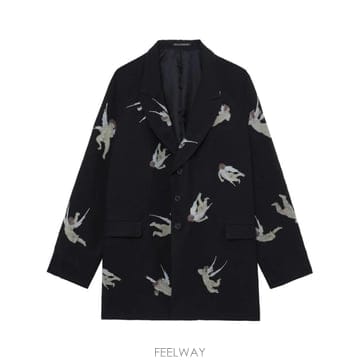 Yohji Yamamoto 26 FW �����߸����� ���� ����Ʈ �̱� �극��Ƽ�� �������� HSJ37358 TP44533464226 FW �����߸����� ���� ����Ʈ �̱� �극��Ƽ�� ������