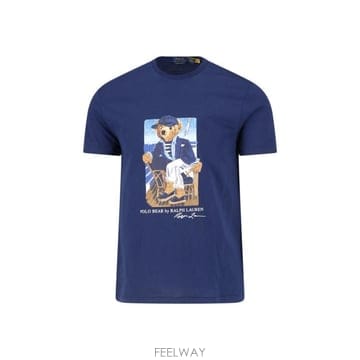 Ralph Lauren 26FW ���� �����η� ���� Ƽ���� 710 B21964 001 Blue26FW ���� �����η� ���� Ƽ���� 710 B21964 001 Blue