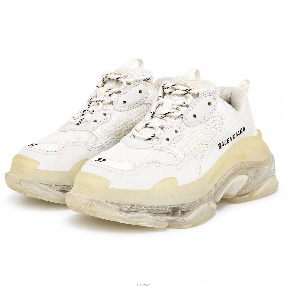 Balenciaga [��ǰ/�������] �߷��þư� Ʈ����S Ŭ����� ����Ŀ�� 37 / 240mm[��ǰ/�������] �߷��þư� Ʈ����S Ŭ����� ����Ŀ�� 3