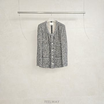 이자벨마랑 제르미나 부클 트위드 자켓 40