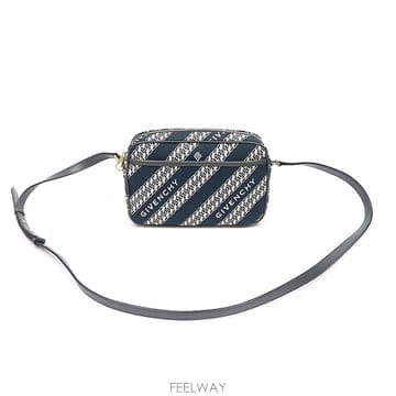 Givenchy(지방시) BB50G9B0U0 오일 블루 캔버스 본드 카메라 크로스백