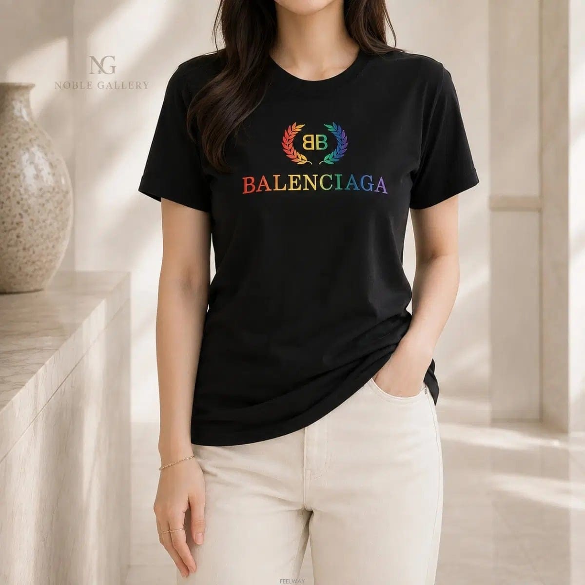 Balenciaga [��ǰ/�������] �߷��þư� ���κ��� ����� �ڼ� �ΰ� ����Ƽ XS / 44[��ǰ/�������] �߷��þư� ���κ��� ����� �ڼ� �ΰ� 