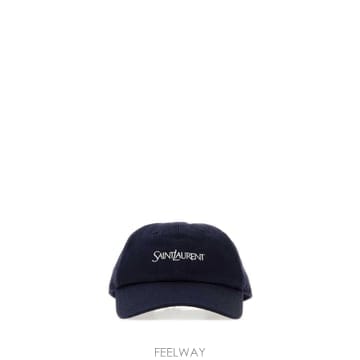 Saint Laurent [X45]���ζ� A000TX3YU61 4178 ���� ���� ��Ŷ�� ��� ĸ Navy blue cotton ba[X45]���ζ� A000TX3YU61 4178 ���� ���� ��Ŷ�� ��� ĸ 