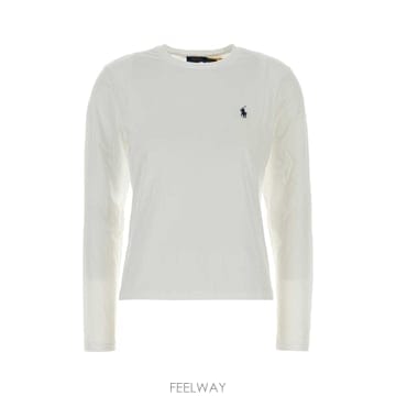 Ralph Lauren [X45]����  211B14604 006 ���� Ƽ���� �μҸ� ž ���� White cotton t shirt[X45]����  211B14604 006 ���� Ƽ���� �μҸ� ž ���� Wh