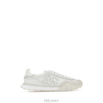 Dolce&Gabbana [X45]��ü�ذ��ٳ� CS2384A0569 8L853 ���� ����Ŀ�� ��ȭ ���ڽ���Ŀ�� White leathe[X45]��ü�ذ��ٳ� CS2384A0569 8L853 ���� ����Ŀ�� ��ȭ