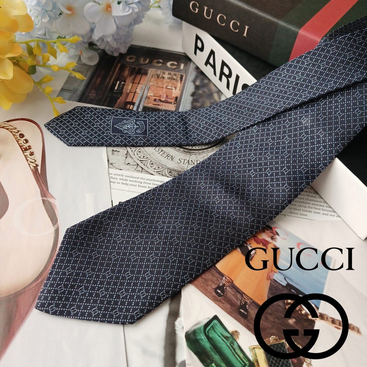 GUCCI GUCCI ���� ��ũ ���̺� ���ͷ�ŷ �ΰ� ��ī�� ��Ÿ�� 8cm A+��� E1869GUCCI ���� ��ũ ���̺� ���ͷ�ŷ �ΰ� ��ī�� ��Ÿ�� 8cm