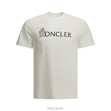26FW Moncler 크루넥 T 셔츠 with 로고 8C0003389B8U00A TP581378706