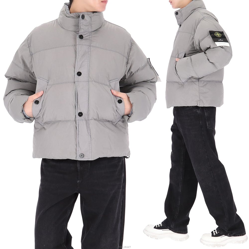 Stone Island ������ 26FW ������Ϸ��� ���� ��ġ ũ��Ŭ���� �ٿ� ���� L2S154100109 S0A23 V0060������ 26FW ������Ϸ��� ���� ��ġ ũ��Ŭ���� �ٿ� ��
