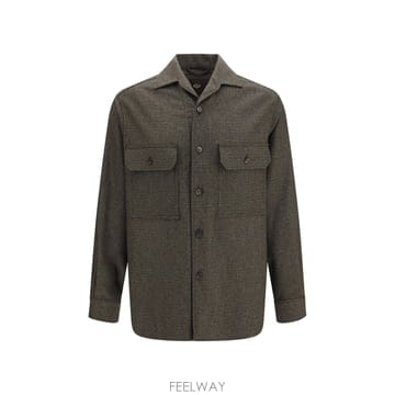 [B1] 로로피아나 FRM1620 남방 셔츠 탑 남성 FRM1620F8FW
