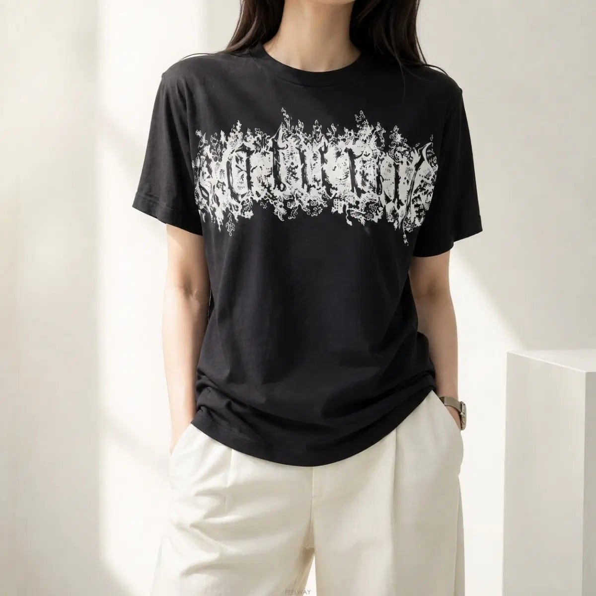 Off White [��ǰ/������] ����ȭ��Ʈ ������ ������ ���� Ƽ���� ���� XS / 55~66[��ǰ/������] ����ȭ��Ʈ ������ ������ ���� Ƽ���� ��