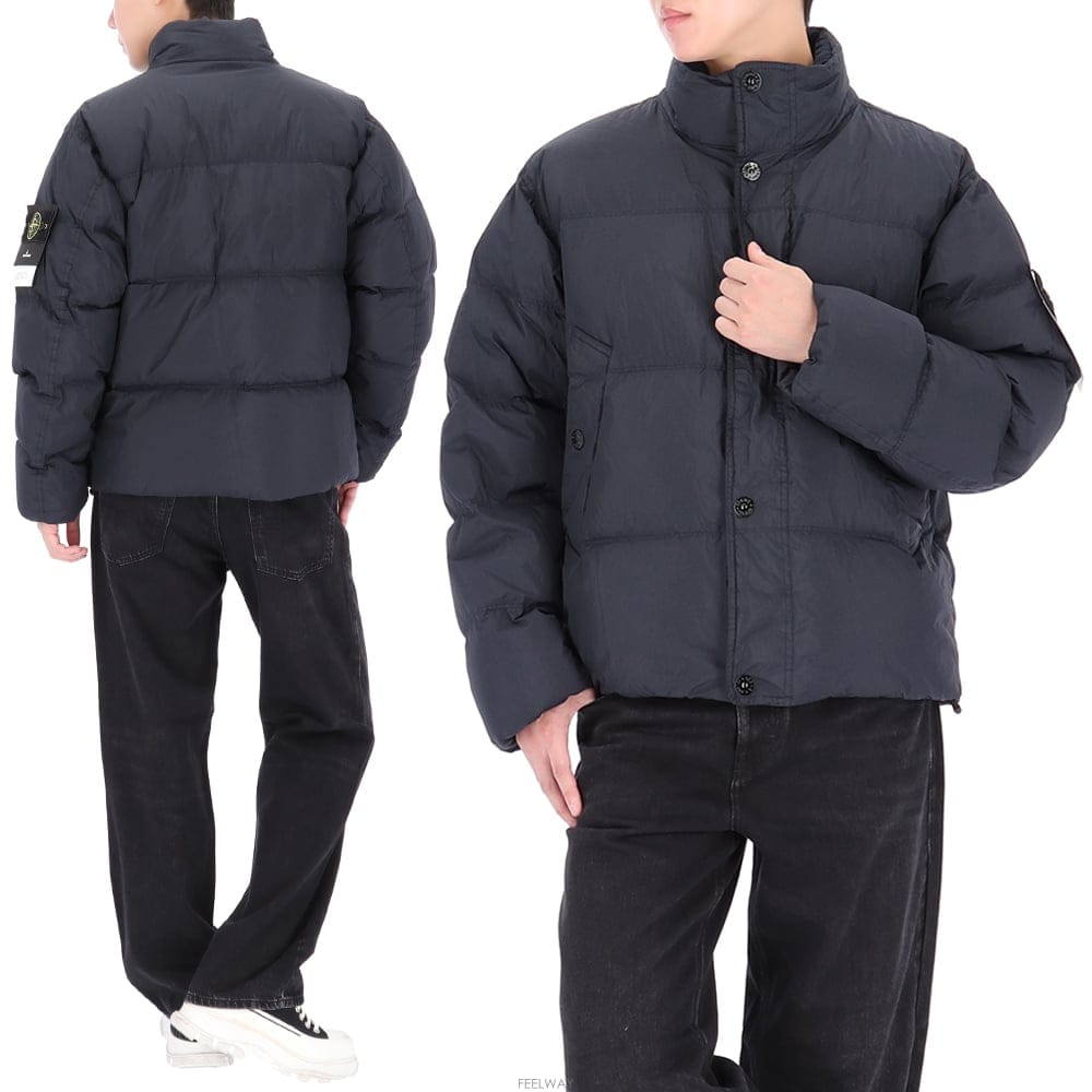 Stone Island ������ 26FW ������Ϸ��� ���� ��ġ ũ��Ŭ���� �ٿ� ���� L2S154100109 S0A23 V0020������ 26FW ������Ϸ��� ���� ��ġ ũ��Ŭ���� �ٿ� ��