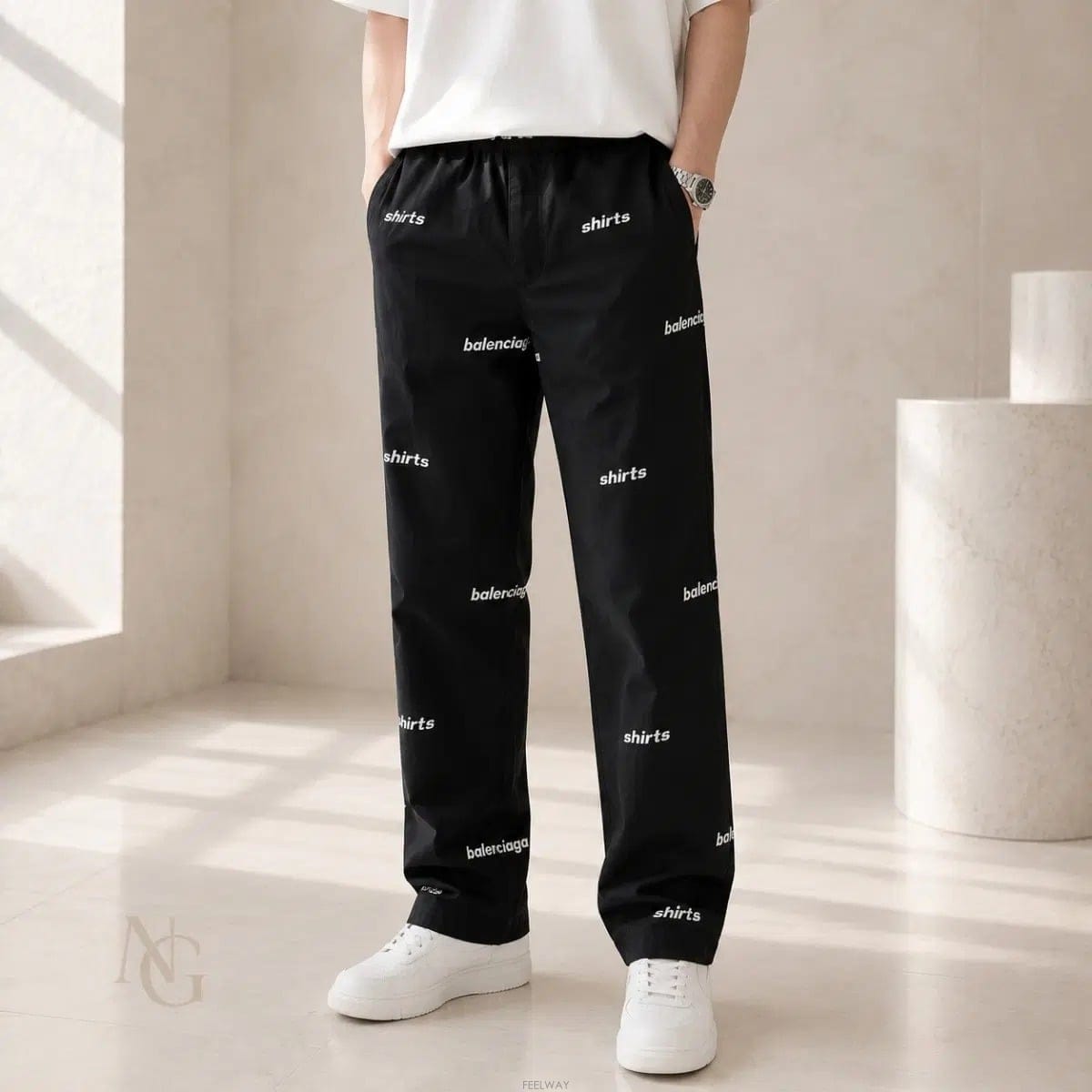 Balenciaga [��ǰ/������] �߷��þư� ��Ƽ�ΰ� ���� Ʈ�� ���� ���� 48 / 30~32[��ǰ/������] �߷��þư� ��Ƽ�ΰ� ���� Ʈ�� ���� ���� 