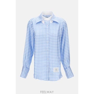 [B4] 톰브라운 FLR016CF1040480 블라우스 셔츠 탑 여성