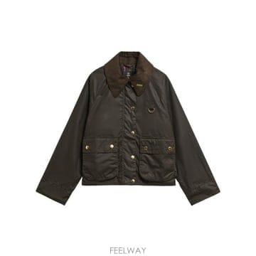 26FW Barbour 다크 브라운 코튼 Modern Spey 자켓 LWX1595OL71 TP58105807