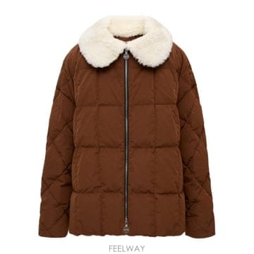 옌키옌키 SHEARLING 아크 조끼 브라운