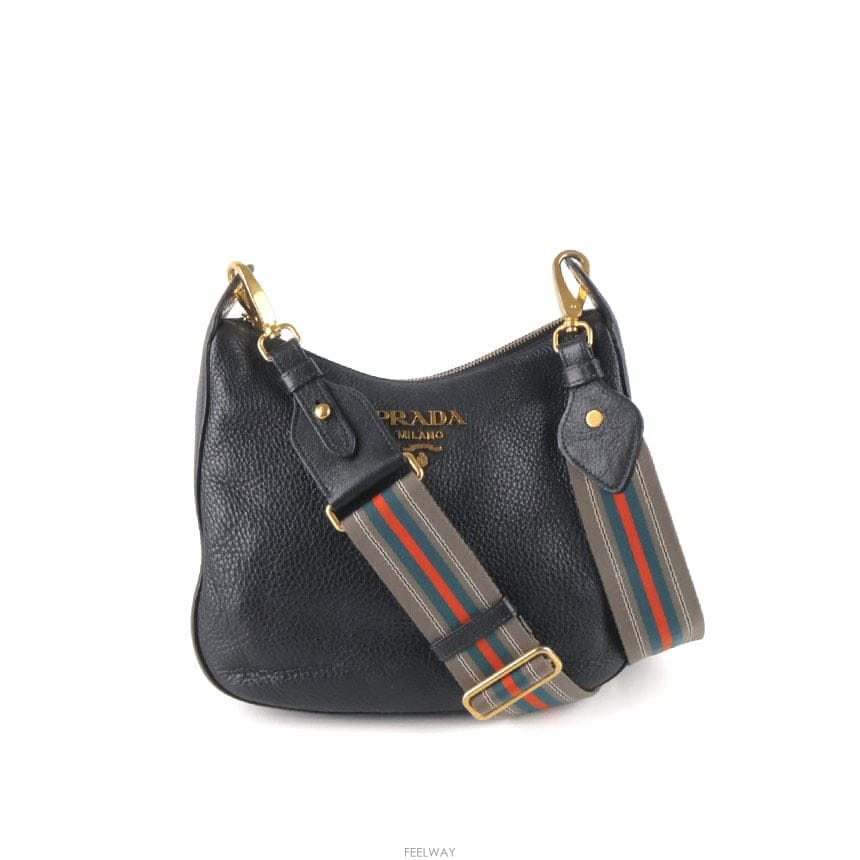 PRADA [�߰���ǰ�ٿ�] ����� ���ڷ� �Ǵн� ȣ�� ũ�ν��� 1BC166[�߰���ǰ�ٿ�] ����� ���ڷ� �Ǵн� ȣ�� ũ�ν��� 1BC1