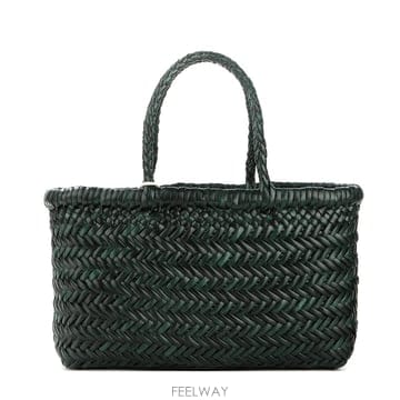 (8809 FOREST) 여성 미니 플랫 고라 토트백 26FW