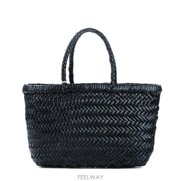 (8809 MARINE) 여성 미니 플랫 고라 토트백 26FW