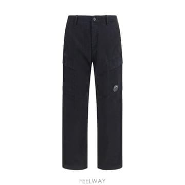 26FW 씨피 컴퍼니 스트레이트 팬츠 21CMPA090A005529G 999 BLACK