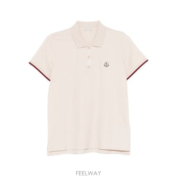 26SS Moncler 로고 코튼 piquE 폴로 셔츠 L10938A0000484720224 TP570606