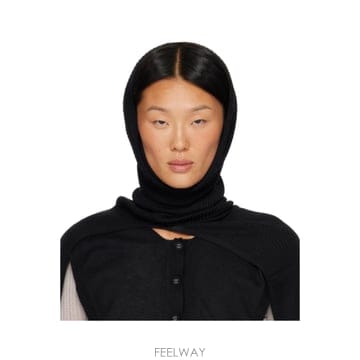 키코 코스타디노브 블랙 그레베 스카프 KKWAW26KN05 91 TP876960464