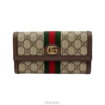 구찌 Gucci 523153 GG 금장 오피디아 장지갑