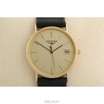 론진 Longines 라 그랜드 클래식 골드 다이얼 쿼츠 시계 L4.720.2