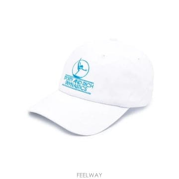스포티앤리치 볼캡 화이트