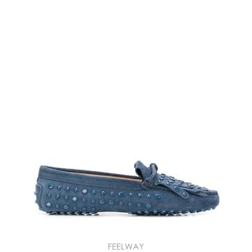 TODS ���Ϲ�� ���� studded loafers���Ϲ�� ���� studded loafers