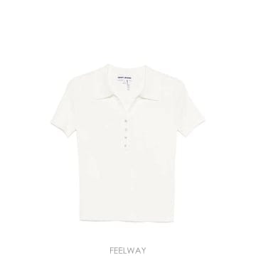 디케이엔와이 버튼다운 티셔츠