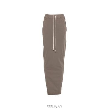 당일배송 릭오웬스 드로스트링 랩 스타일 롱 스커트