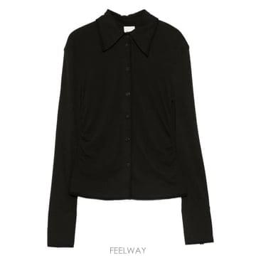 나누시카 긴소매 버튼 폴로 셔츠
