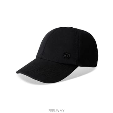 메종미쉘 로고 장식 캡 모자