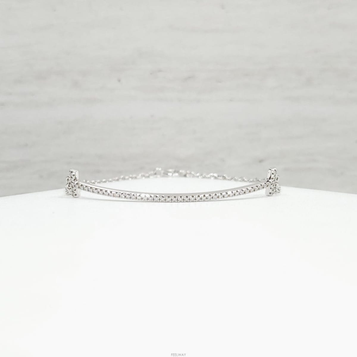 TIFFANY & Co [������] Ƽ�ĴϾ��� ���̾� ������ ���� �극�̽��� M 18K ȭ��Ʈ��� 36667192[������] Ƽ�ĴϾ��� ���̾� ������ ���� �극�̽��� M 18