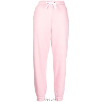 알파 인더스트리 드로스트링 슬림 핏 트랙팬츠