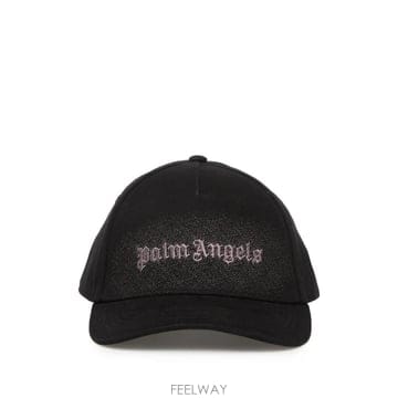 팜엔젤스 스프레이 로고 자수 베이스볼 캡 모자