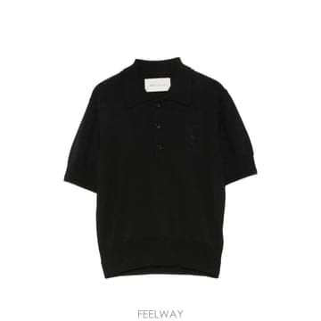 Ami ���Ϲ�� �ƹ� Ami de Coeur polo shirt���Ϲ�� �ƹ� Ami de Coeur polo shirt