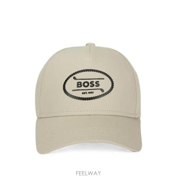 26 FW 보스 로고 패치 베이스볼 캡 모자 50555592 TP457128344