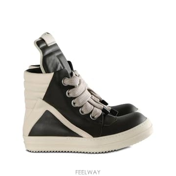 Rick Owens ���Ϲ�� �������� leather lace up sneakers���Ϲ�� �������� leather lace up sneakers