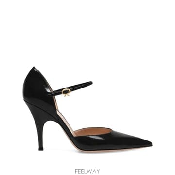 Gianvito Rossi 26 FW ���Ⱥ��� �ν� ���Ǿ� �������� ����Ƽ�� �� ������ 95mm G4101995RICNUI TP456226 FW ���Ⱥ��� �ν� ���Ǿ� �������� ����Ƽ�� �� ������