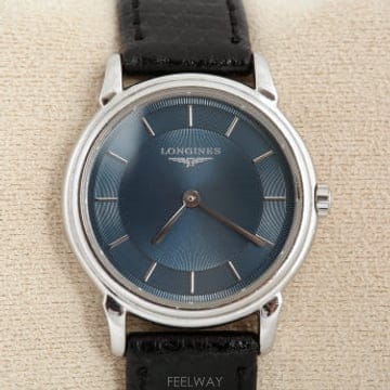 스위스 론진 Longines 그랜드 클래식 Grand Classic 블루 다이얼 여성용 쿼츠