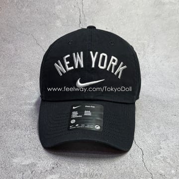(국내배송) 나이키 X MLB 모자 New York Yankees Club Black 볼캡