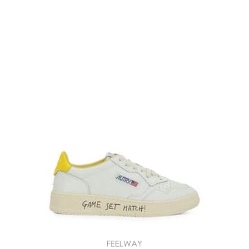 AUTRY 26FW ��Ʈ�� �޴޸���Ʈ �ο� ����Ŀ�� AULM ML07 WHITE YELLOW26FW ��Ʈ�� �޴޸���Ʈ �ο� ����Ŀ�� AULM ML07 WHITE Y