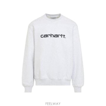 Carhartt �׶�����Ÿ �ؿ� Į��ƮWIP ���� LOGO COTTON SWEAT���� I0305463Z5XX�׶�����Ÿ �ؿ� Į��ƮWIP ���� LOGO COTTON SWEAT���� I