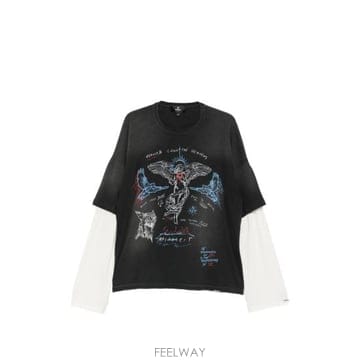 REPRESENT 26FW ��������Ʈ ���� Ƽ���� MLM3626 02 BLACK26FW ��������Ʈ ���� Ƽ���� MLM3626 02 BLACK
