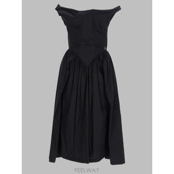 ViVienne westwood 26FW ���ȿ���Ʈ��� ������ �巹�� 1101032Z W009QN401 BLACK26FW ���ȿ���Ʈ��� ������ �巹�� 1101032Z W009QN401