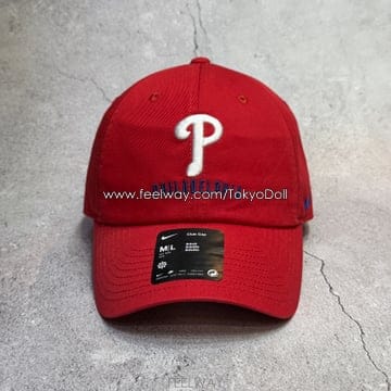 (국내배송) 나이키 스우시 볼캡 필라델피아 필리스 레터링 MLB 클럽 자수 모자