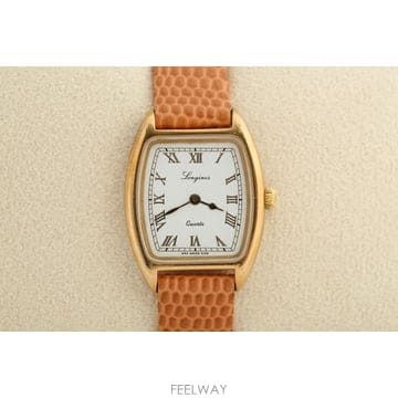 론진 Longines 150주년 기념 화이트 다이얼 여성용 쿼츠 시계 5168
